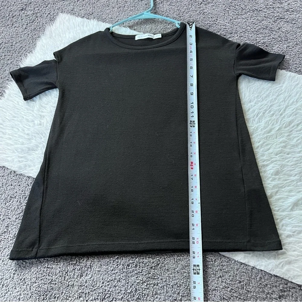 Rag & Bone black cold shoulder tee size xs - Picture 7 of 8